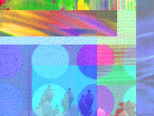 Load image into Gallery viewer, The abstract art with vibrant colors offers invitations & insights for guidance with goals of transformation.