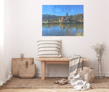 Load image into Gallery viewer, The nature art photography with unique artistry provides harmonious messages of few nature art pieces on a wall in a lovely small room.