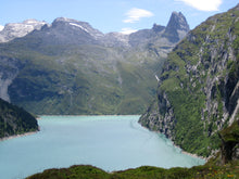 Load image into Gallery viewer, This Switzerland art contains beauty in this art landscape, with wellness, resilience, and joy through the Swiss art piece.