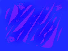 Load image into Gallery viewer, Capture the vibrant blue abstract art piece for energy & well-being. Embody vibrant art expression in your harmony & soul.