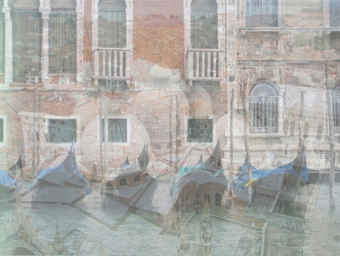 This Venice Italy art piece shows the architecture, history, and fascination.