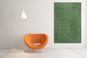 Green abstract art supports calm & clarity. The vibrant art provides people to experience relaxation & resilience.