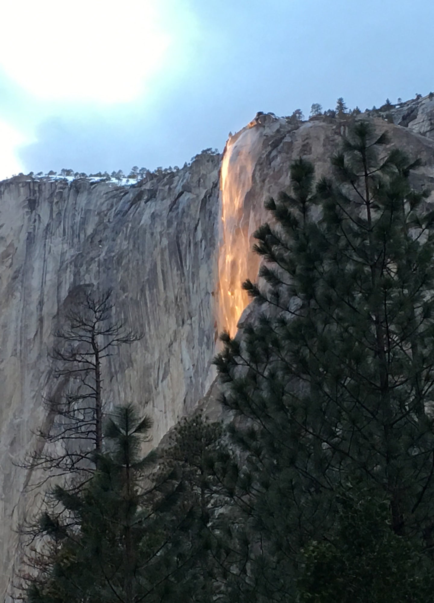 Mystic Yosemite Firefall